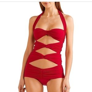 Norma kamali one piece swimsuit